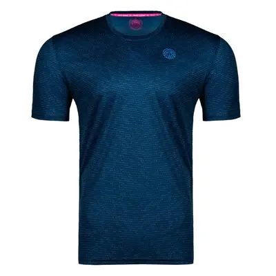 Pánské tričko BIDI BADU Falou Tech Tee Dark Blue, Petrol M 92090164