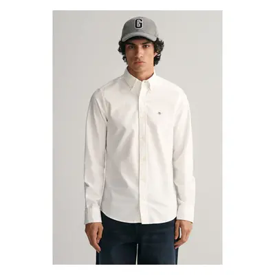 KOŠILE GANT SLIM OXFORD SHIRT WHITE 89791963