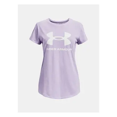 Under Armour Tričko UA SPORTSTYLE LOGO SS-PPL - Holky 91327731