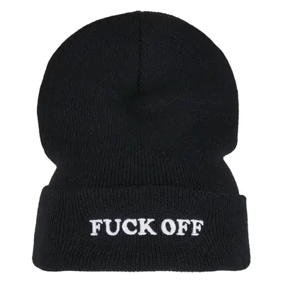 Mister Tee Fuck Off Beanie černo/bílá 87529753