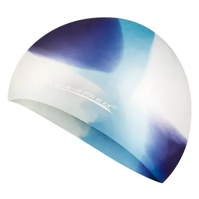 AQUA SPEED Unisexs Swimming Caps Bunt Pattern 96 70346668