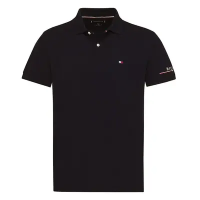 Pánské černé polo triko Tommy Hilfiger 52710201