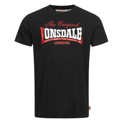 Pánské tričko Lonsdale 117019-Black 74719037