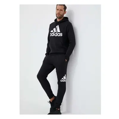 Tepláky adidas černá barva, s potiskem 82832926