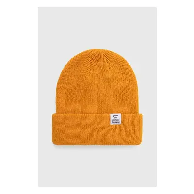 Čepice Human Made Classic Beanie žlutá barva, z tenké pleteniny, 87988727