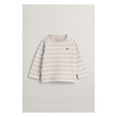 TRIČKO GANT STRIPED LS RAGLAN TOP SEED MELANGE 89383072