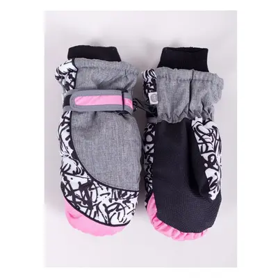 Yoclub Kidss Childrens Winter Ski Gloves REN-0223G-A110 75183197