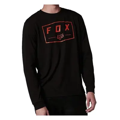 Tričko Fox Badger LS Tech black 63409666