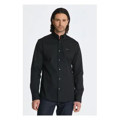 KOŠILE GANT REG PINPOINT OXFORD SHIRT BLACK 84606177