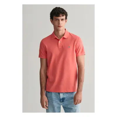 POLOKOŠILE GANT REG SHIELD SS PIQUE POLO SUNSET PINK 89868545