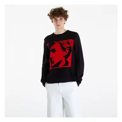 Svetr Comme des Garçons SHIRT Sweater Black/ Red S 90257767