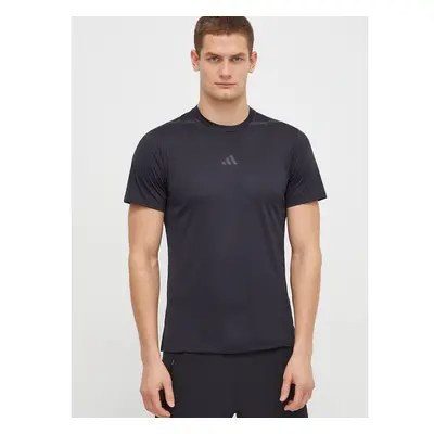 Tréninkové tričko adidas Performance D4T černá barva, s potiskem, 91544879