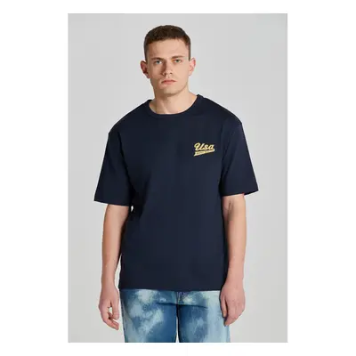 TRIČKO GANT USA T-SHIRT EVENING BLUE 82651378