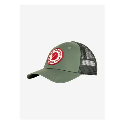 Kšiltovka Fjallraven 1960 Logo zelená barva, s aplikací, F78138 84541431