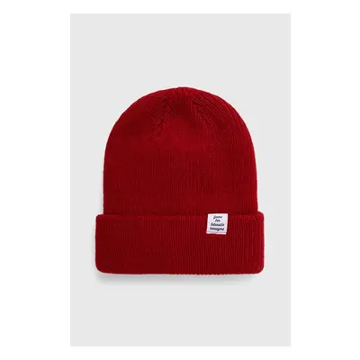 Čepice Human Made Classic Beanie červená barva, z tenké pleteniny, 87988725