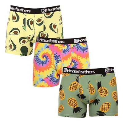 3PACK pánské boxerky Horsefeathers Sidney (AM164DGK) 91762144