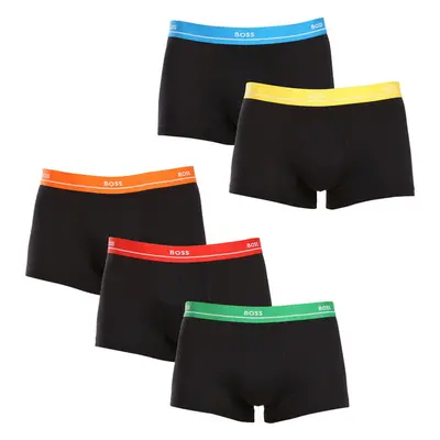 5PACK pánské boxerky BOSS černé (50489616 999) 91987768