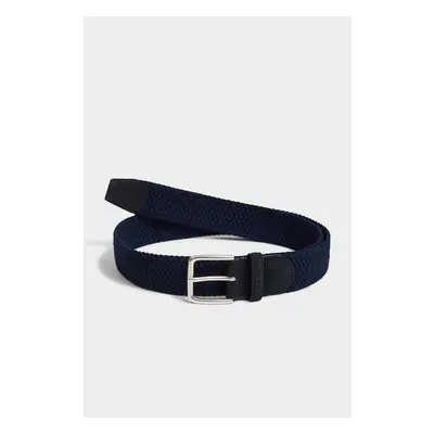 OPASEK GANT ELASTIC BRAIDED BELT EVENING BLUE 89451208