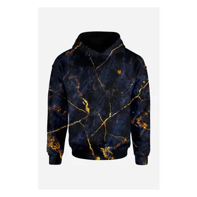 UTOPY Pánská Dámská sportovní mikina Dark Gold fullprint 94393182