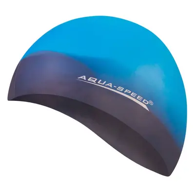 AQUA SPEED Unisexs Swimming Cap Bunt Pattern 69 84461683