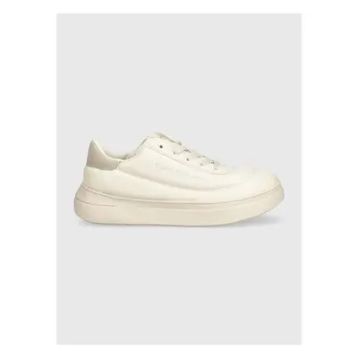 Dětské sneakers boty Calvin Klein Jeans béžová barva 83823877