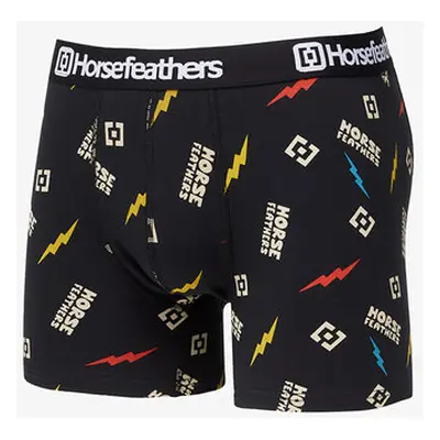 Boxerky Horsefeathers Sidney Boxer Shorts Black/ Ignite S 86967244