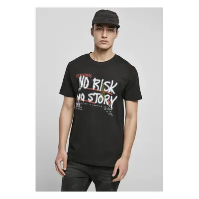 Mister Tee Bez rizika No Story Tee černé 87591829