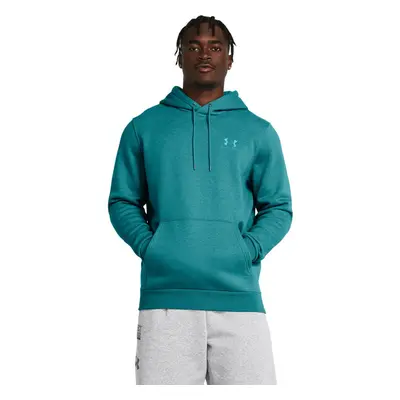 UNDER ARMOUR UA Essential Fleece Hoodie-BLU Circuit Teal Light Heather 90437907