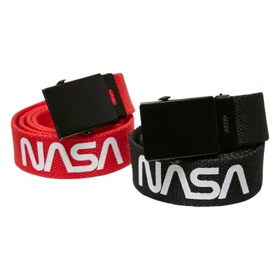 MISTER TEE NASA Belt Kids 2-Pack - black/red 73746219