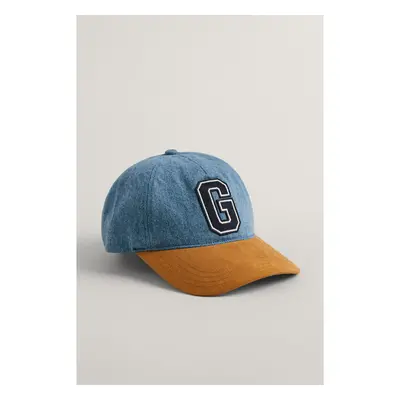 KŠILTOVKA GANT G BADGE DENIM CAP SEMI LIGHT BLUE WORN IN 92977647