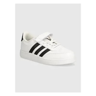 Dětské sneakers boty adidas BREAKNET 2.0 EL C bílá barva, IE3792 94389072