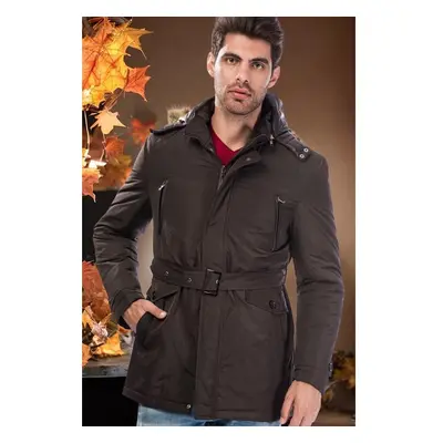 M8633 DEWBERRY MENS COAT-PLAIN COFFEE 85192507