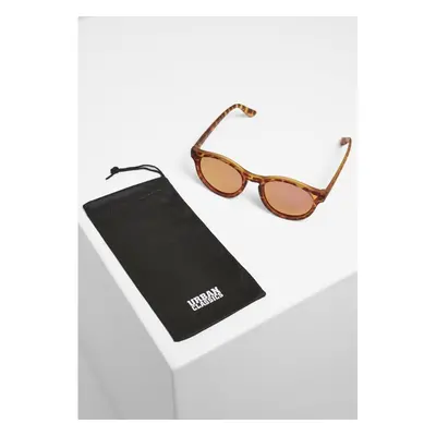 URBAN CLASSICS Sunglasses Sunrise UC - brown leo/rosé 47567829