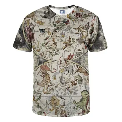 Aloha From Deer Map Of The Sky Tričko TSH AFD337 Beige 77024178