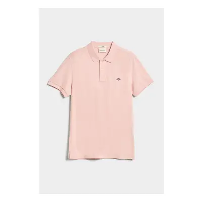 POLOKOŠILE GANT SLIM SHIELD SS PIQUE POLO FADED PINK 84605950