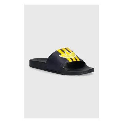 Pantofle adidas Originals Adilette pánské, tmavomodrá barva, ID5787 91782874