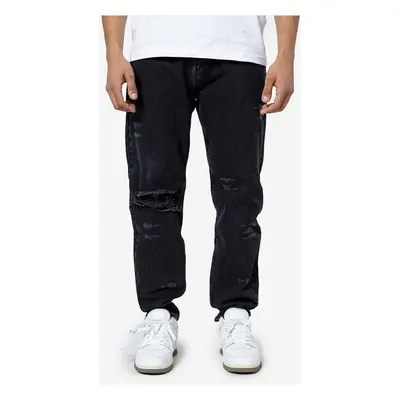 Džíny Don Lemme Straight Fit Jeans Frayed Washed Black 33 93077822