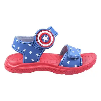 SANDALS BEACH PRINT AVENGERS CAPITAN AMERICA 88127551