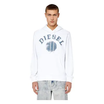 Diesel Sweatshirt - S-GINN-HOOD-K30 SWEAT-SHIRT white 95273314