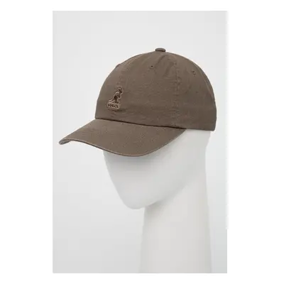 Bavlněná čepice Kangol zelená barva, s aplikací, K5165HT.SM094-SM094 84006664