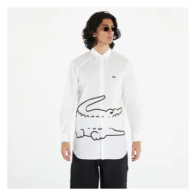 Košile Comme des Garçons SHIRT x LACOSTE Mens Shirt Woven Woven White 87450018