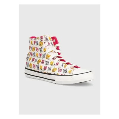 Dětské tenisky Converse CHUCK TAYLOR ALL STAR bílá barva, 671706C 93408910