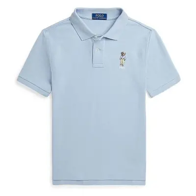 Dětská bavlněná polokošile Polo Ralph Lauren 323853788016 94364707