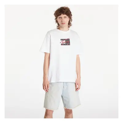 Tommy Hilfiger Tričko Tommy Jeans Regular Street Flag Tee White S 95424443