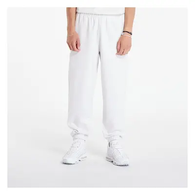 Tepláky Nike Solo Swoosh Mens Fleece Pants Birch Heather/ White 95950615