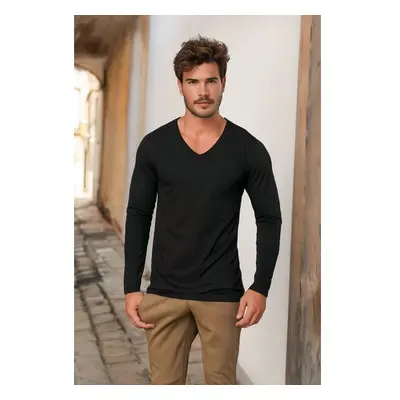 Pánske tričko Trendyol V-neck 52841523