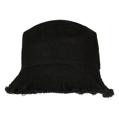 URBAN CLASSICS Open Edge Bucket Hat - black 73741656