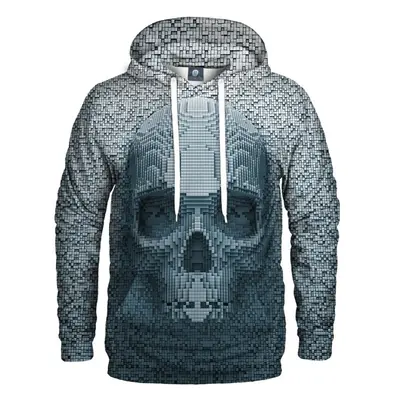 Aloha From Deer Unisexs Pixel Skull Hoodie H-K AFD343 72213896