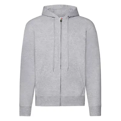 Grey Zippered Hoodie Classic Fruit of the Loom 86043736