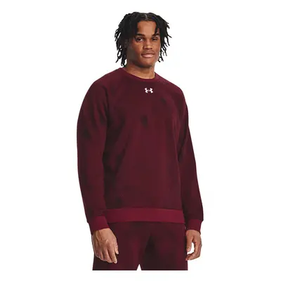 Mikina Under Armour Rival Fleece Printed Crew Dark Maroon M 91030170